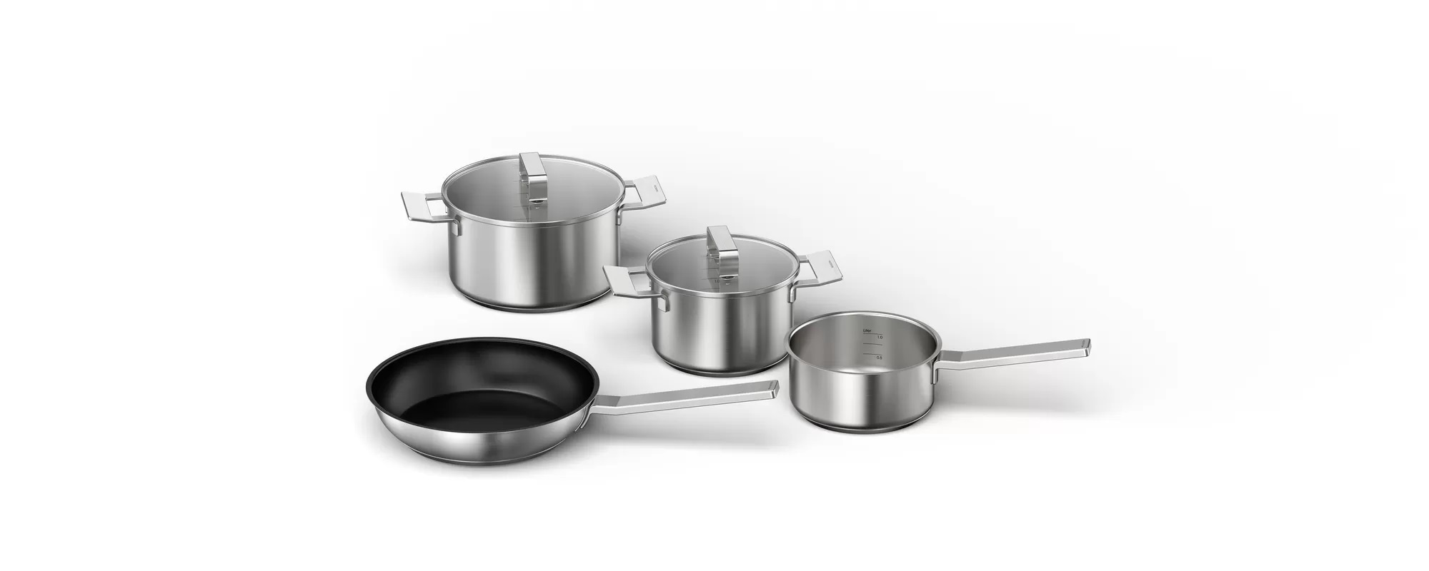 Bild von Bosch HEZ9SE040 Kochgeschirr-Set 4-teilig
