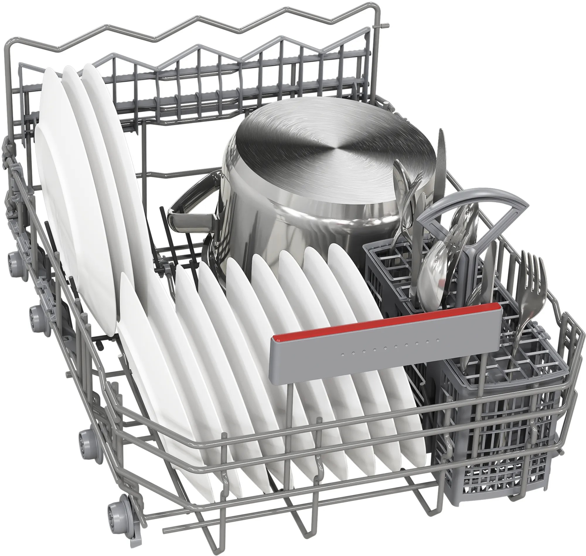 Bild von Bosch SPI4HKS49E Serie 4 Teilintegrierter Geschirrspüler 45 cm Gebürsteter Stahl
