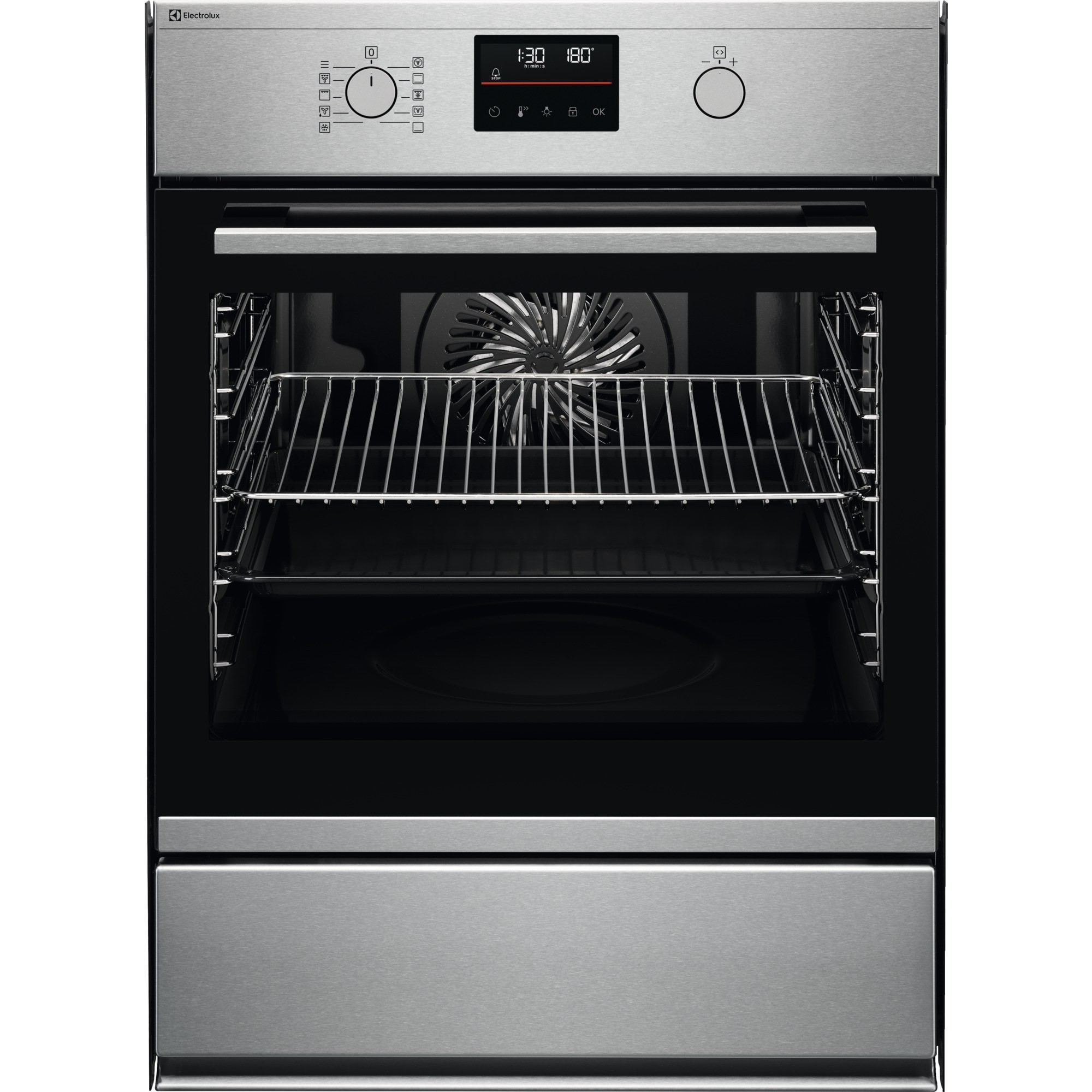 Bild von ELECTROLUX EB7L4CN, Backofen, Chrom mit Antifingerprint Beschichtung, 944271566
