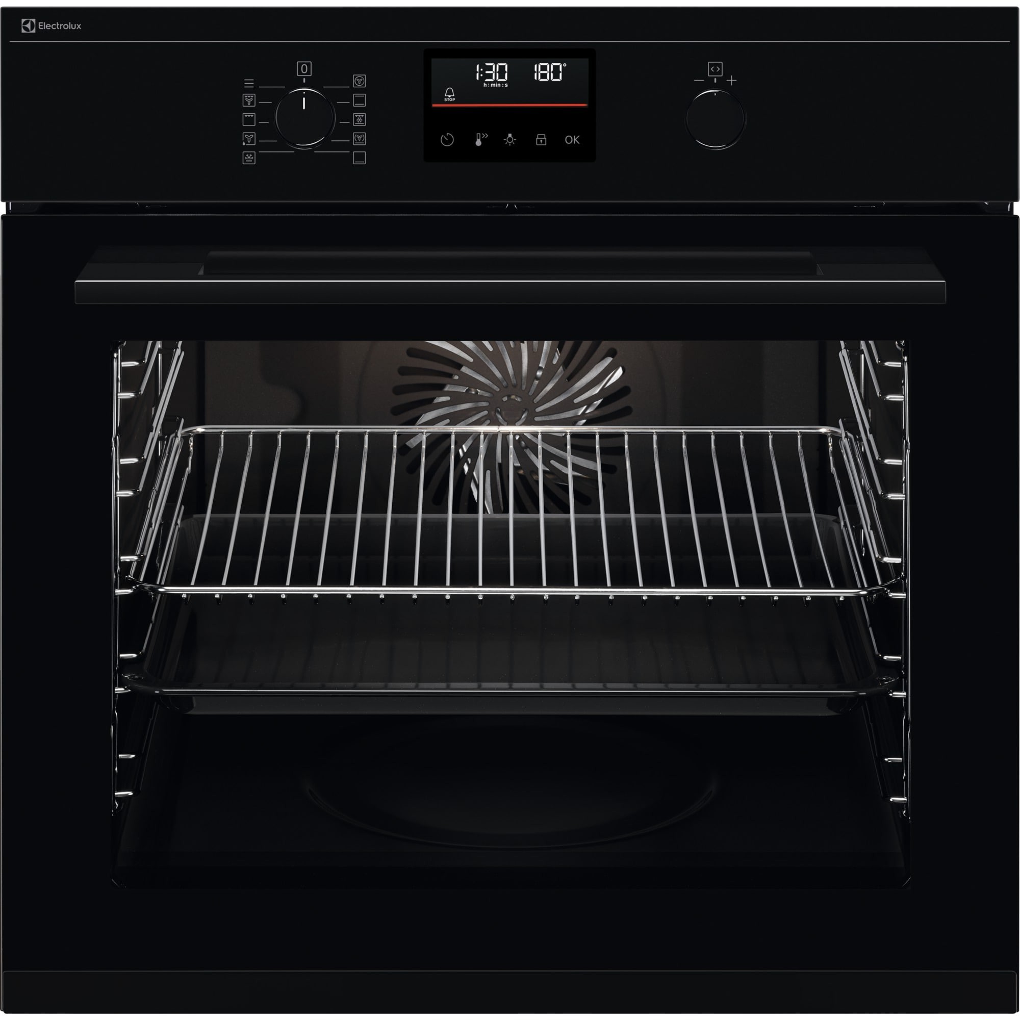 Bild von ELECTROLUX EB6L40XSW, Backofen, Schwarz, Energiekl.: A+, 944271564