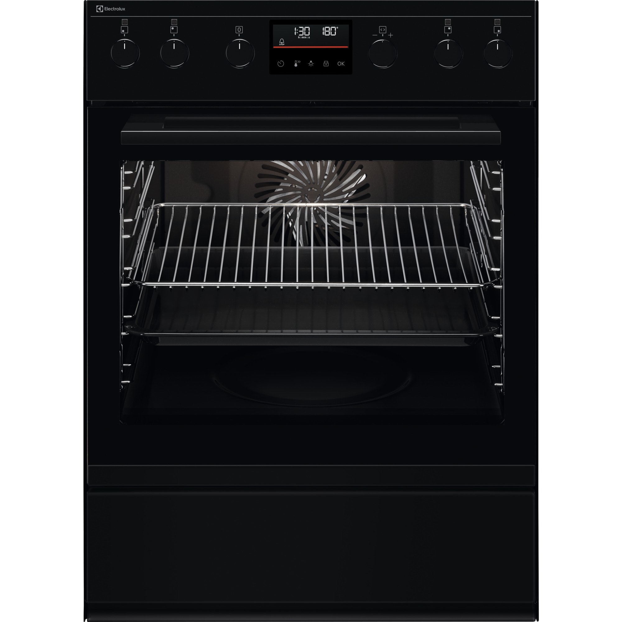 Bild von ELECTROLUX EH7L4XSW, Einbauherd, Schwarz, Energiekl.: A+, 948533593