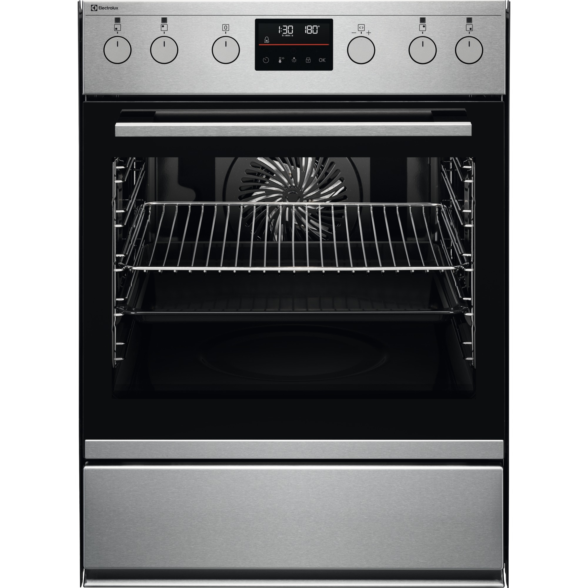Bild von ELECTROLUX EH7L4CN, Einbauherd, Chrom mit Antifingerprint Beschichtung, 948533595