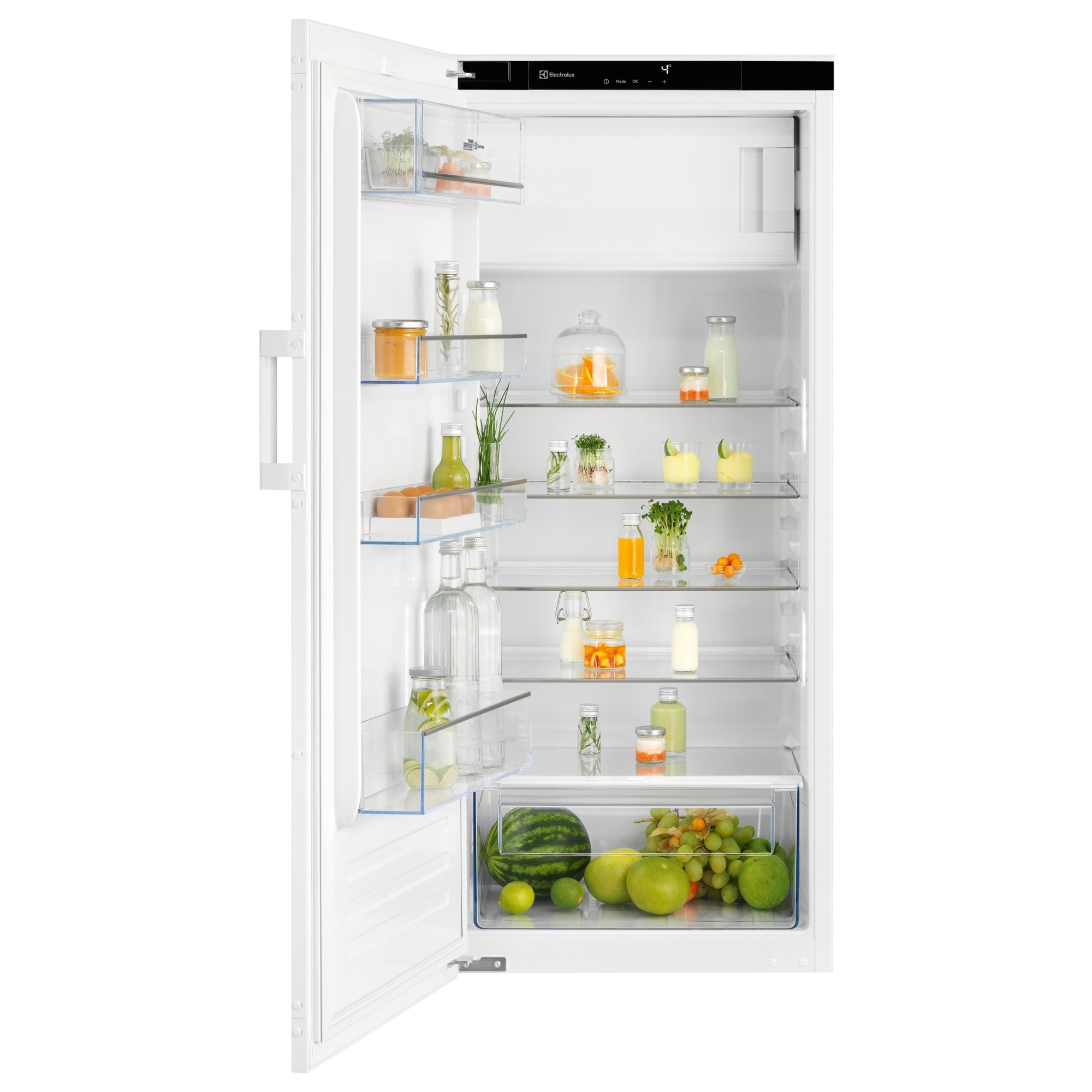 Bild von ELECTROLUX EK242SLWE, Kühlschrank, Dekorierbar, Links, wechselbar, Weiss, 933034383