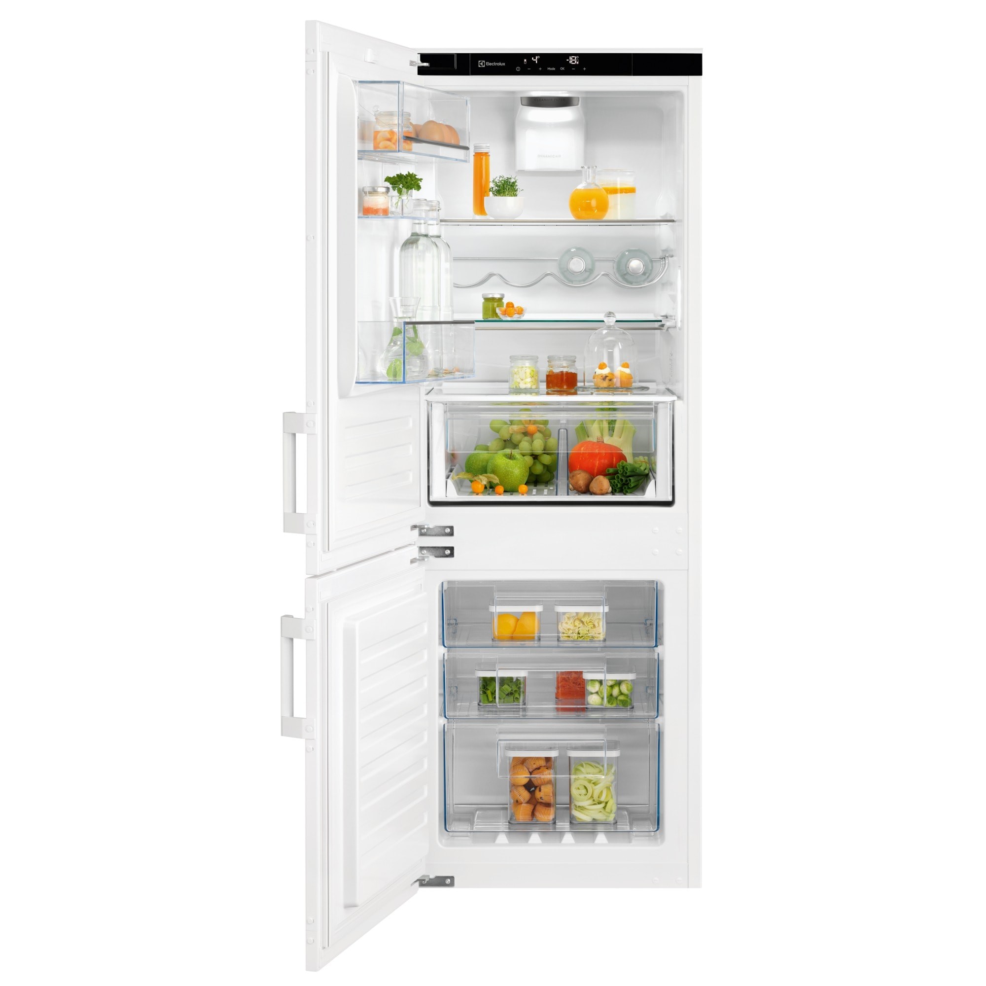 Bild von ELECTROLUX EK276BNLWE, Kühl- /Gefrierkombination, Dekorierbar, Links, 933034751