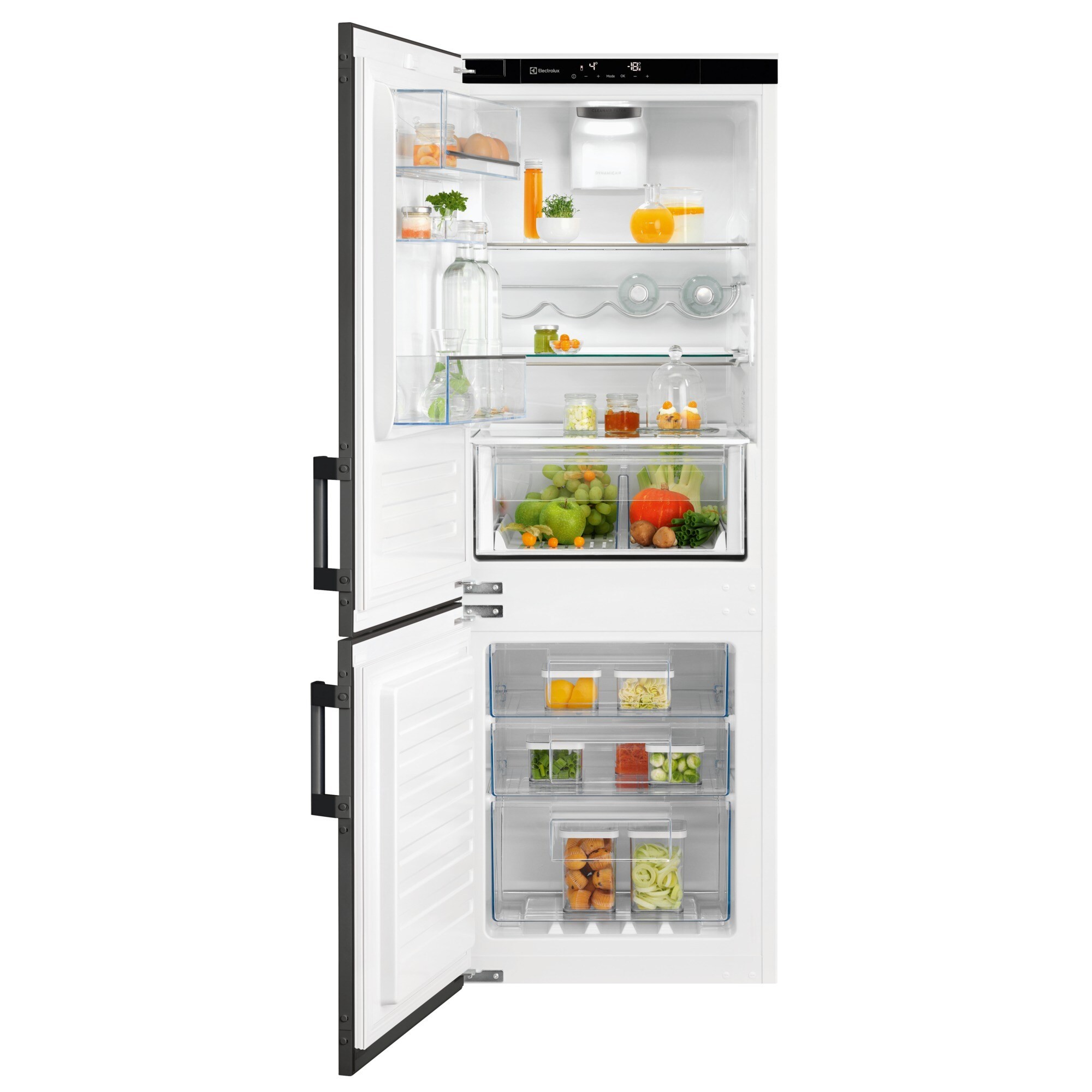 Bild von ELECTROLUX EK276BNLSW, Kühl- /Gefrierkombination, Dekorierbar, Links, 933034749