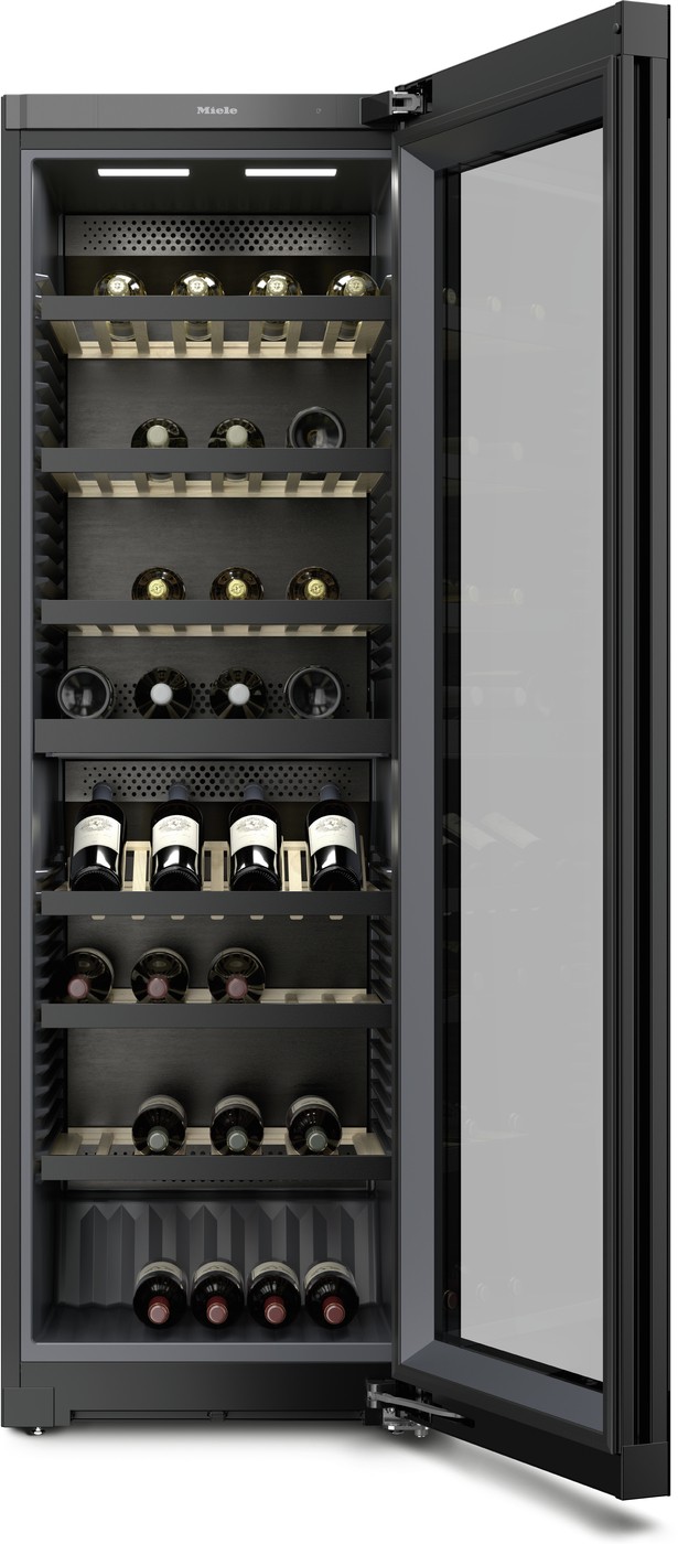 Bild von MIELE KWTS4785F SW Weinschrank Standgerät schwarz, 12156880