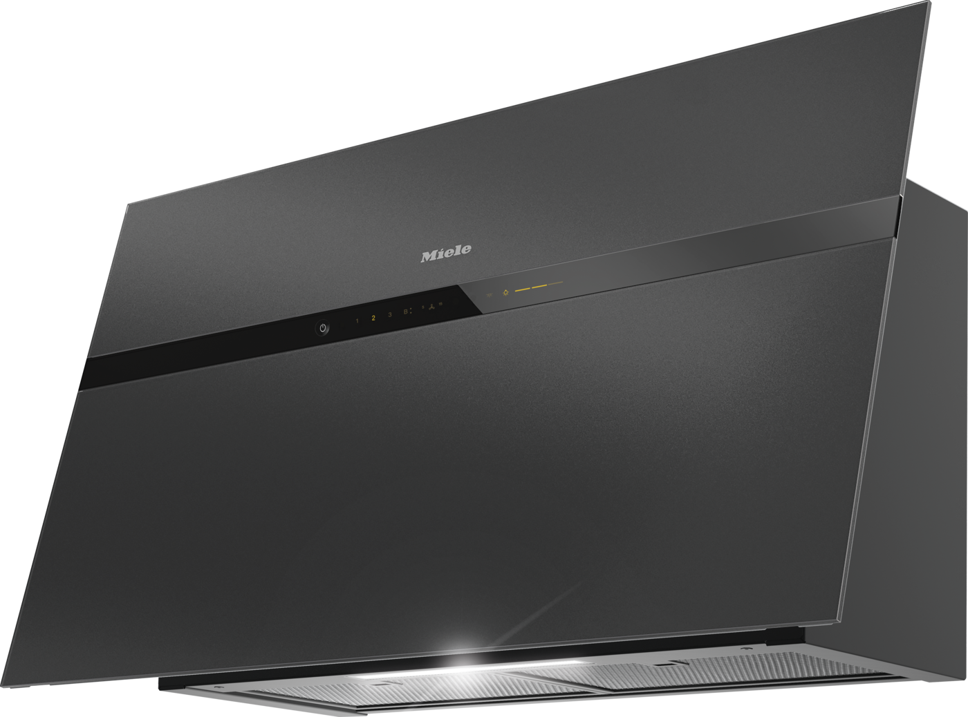 Bild von MIELE DA 9299 W SW Screen Wand- Dunstabzugshaube, 12521000