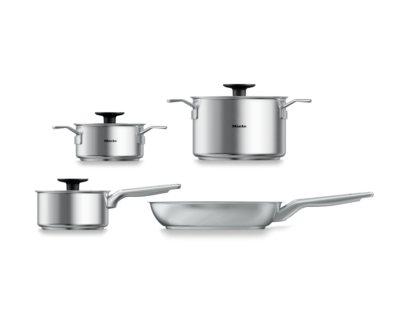 Bild von MIELE KMTS5704-3 Topfset Induktion, 12625700