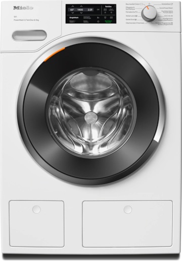 Bild von MIELE WWI 800-60 CH LINKS Waschmaschine Frontlader White Edition, 95275510