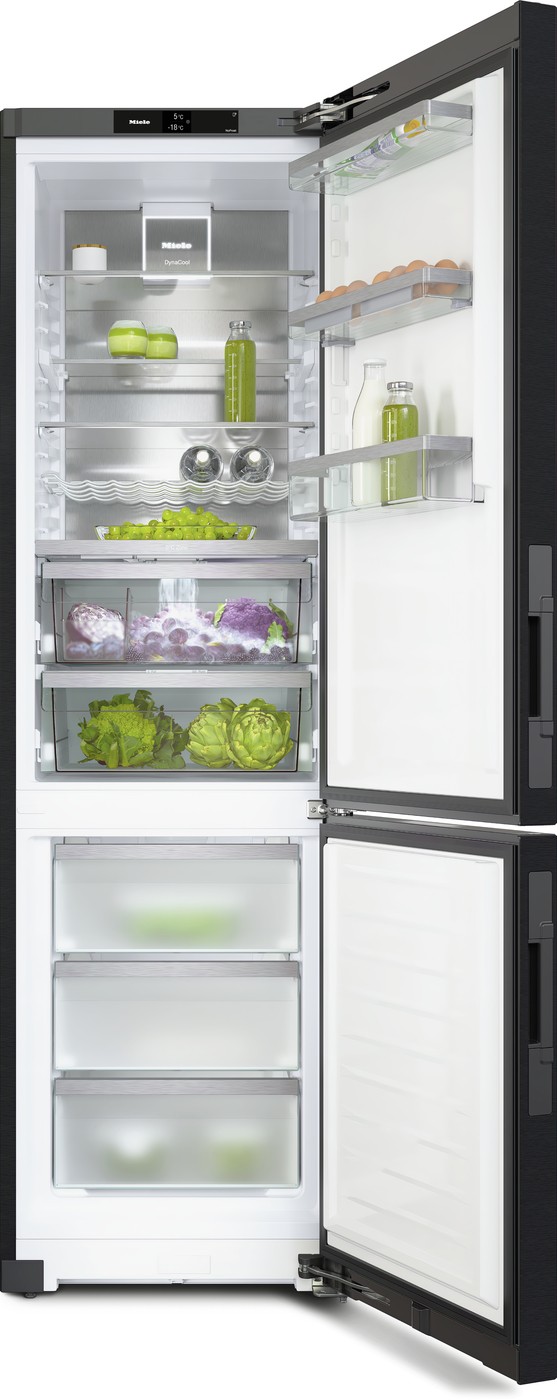 Bild von MIELE KFN 4898 A-10D bs Kühl-Gefrierkombination Standgerät Blacksteel, 12521940