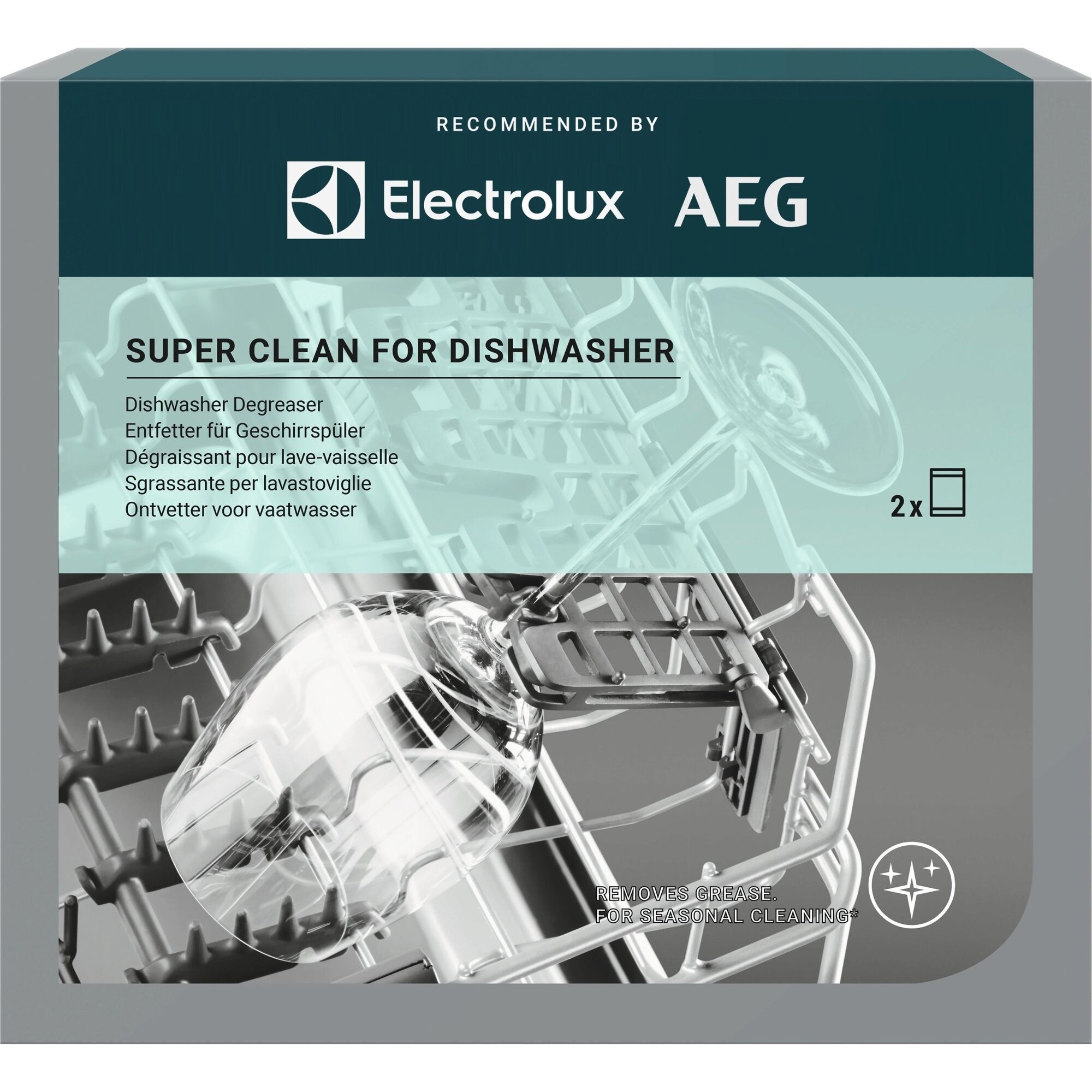 Bild von ELECTROLUX M2DCP051 Super Clean GS-Extrastarker Entfetter für Geschirrspüler, 902986563
