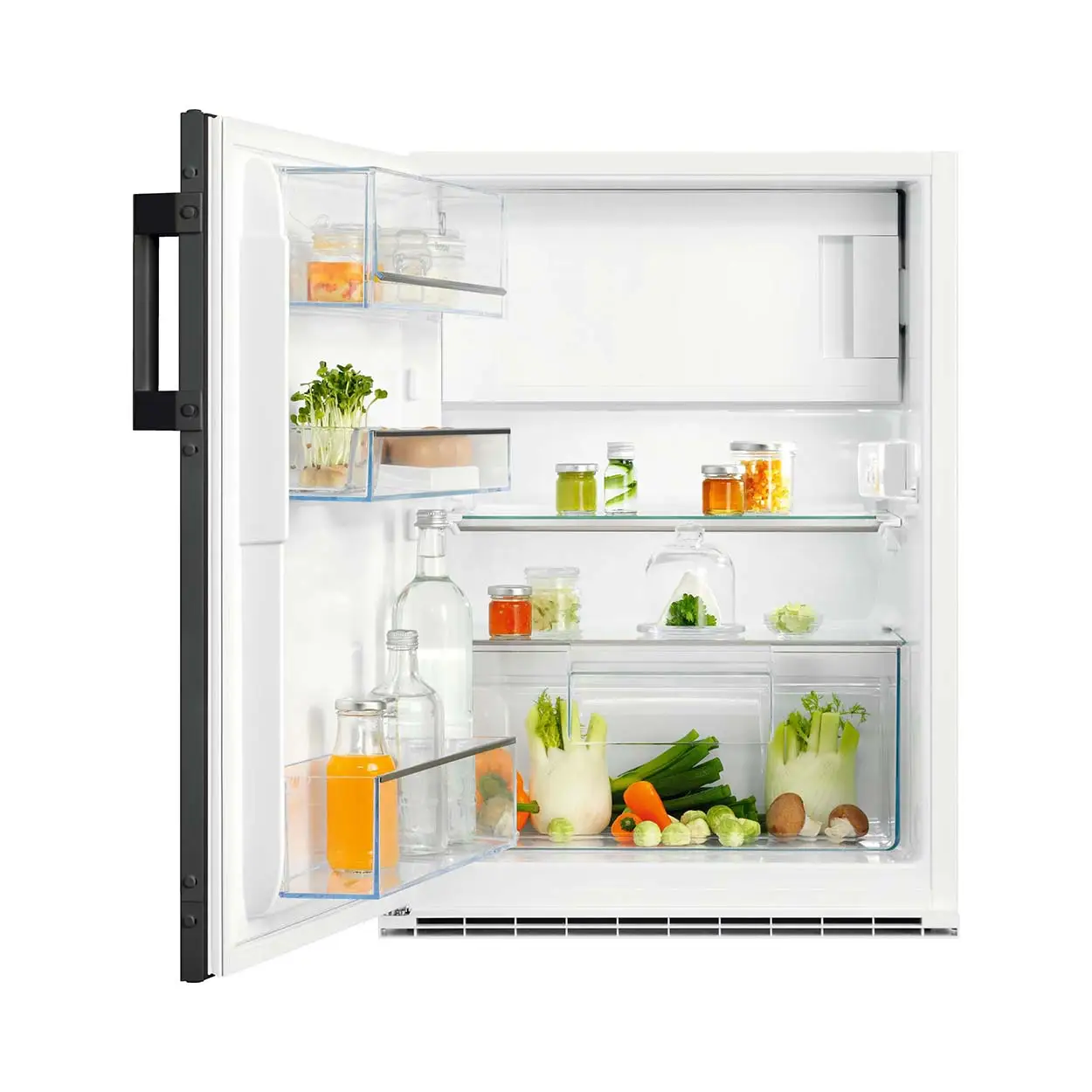 Bild von ELECTROLUX EK136SLSW, Kühlschrank, Dekorierbar, Links, wechselbar, Schwarz, 933033955