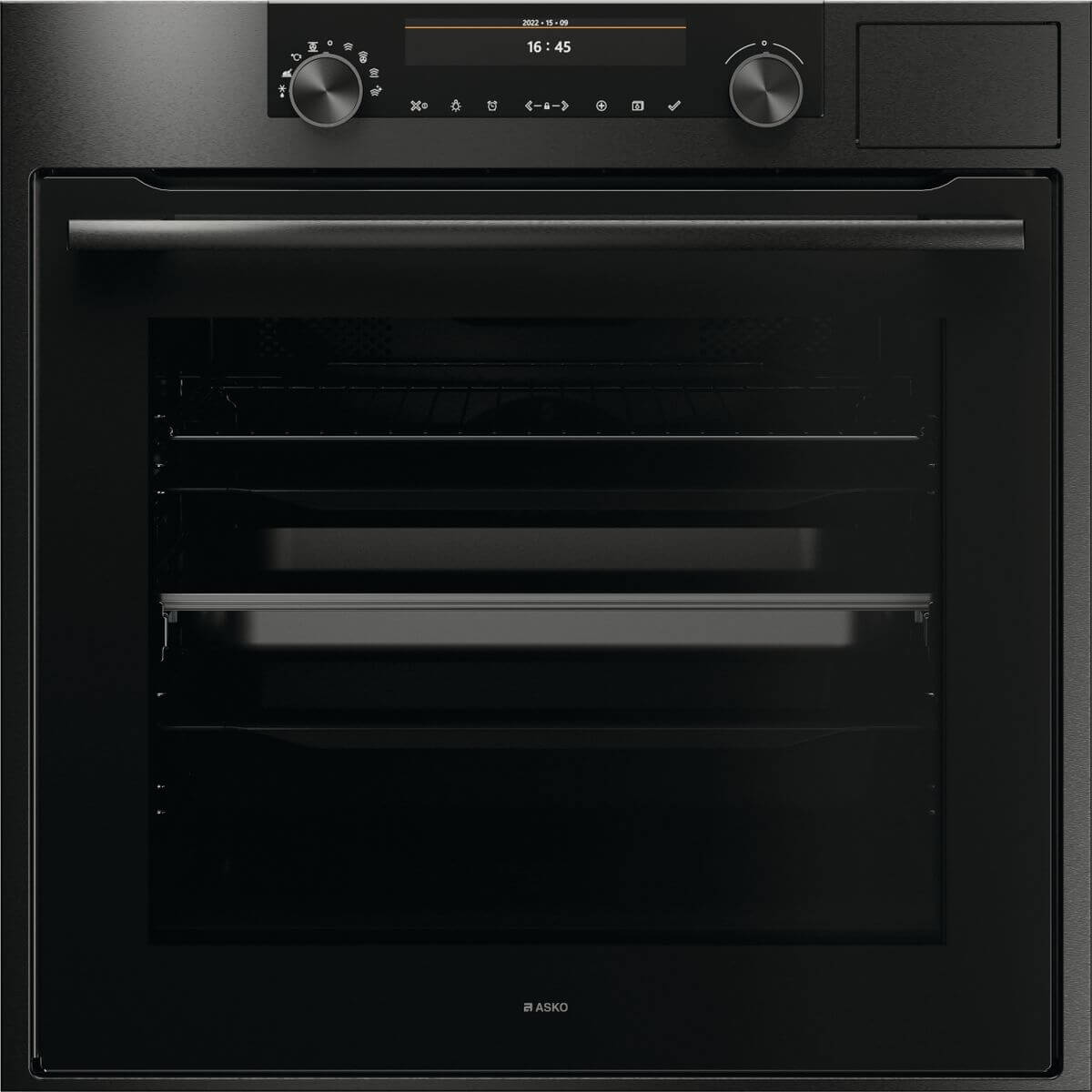 Bild von ASKO OCS 8687 BBH Combi Steamer CRAFT  schwarz gebürsteter Black Steel-Edelstahl