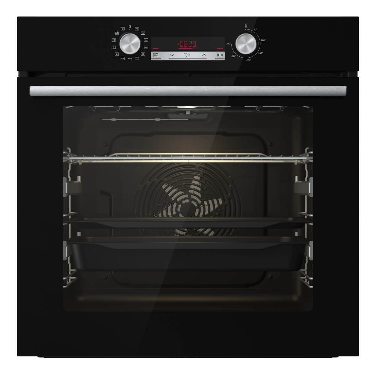 Bild von FORS BHP 60 NH Backofen Pyrolyse EURO, schwarz  Schwarz