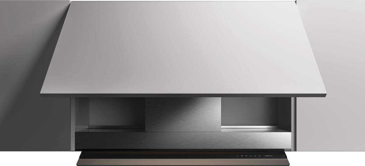Bild von FALMEC VIRGOLA NODROPT 90 N Dunstabzugshaube Plus NODROP Touch  Schwarz