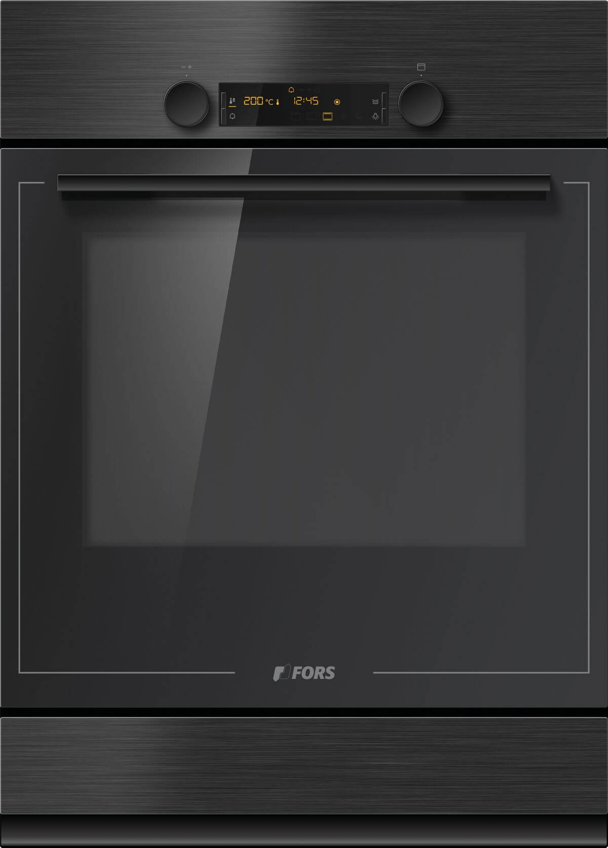 Bild von FORS F-XXT 55-1 N Backofen Schwarz 55 cm