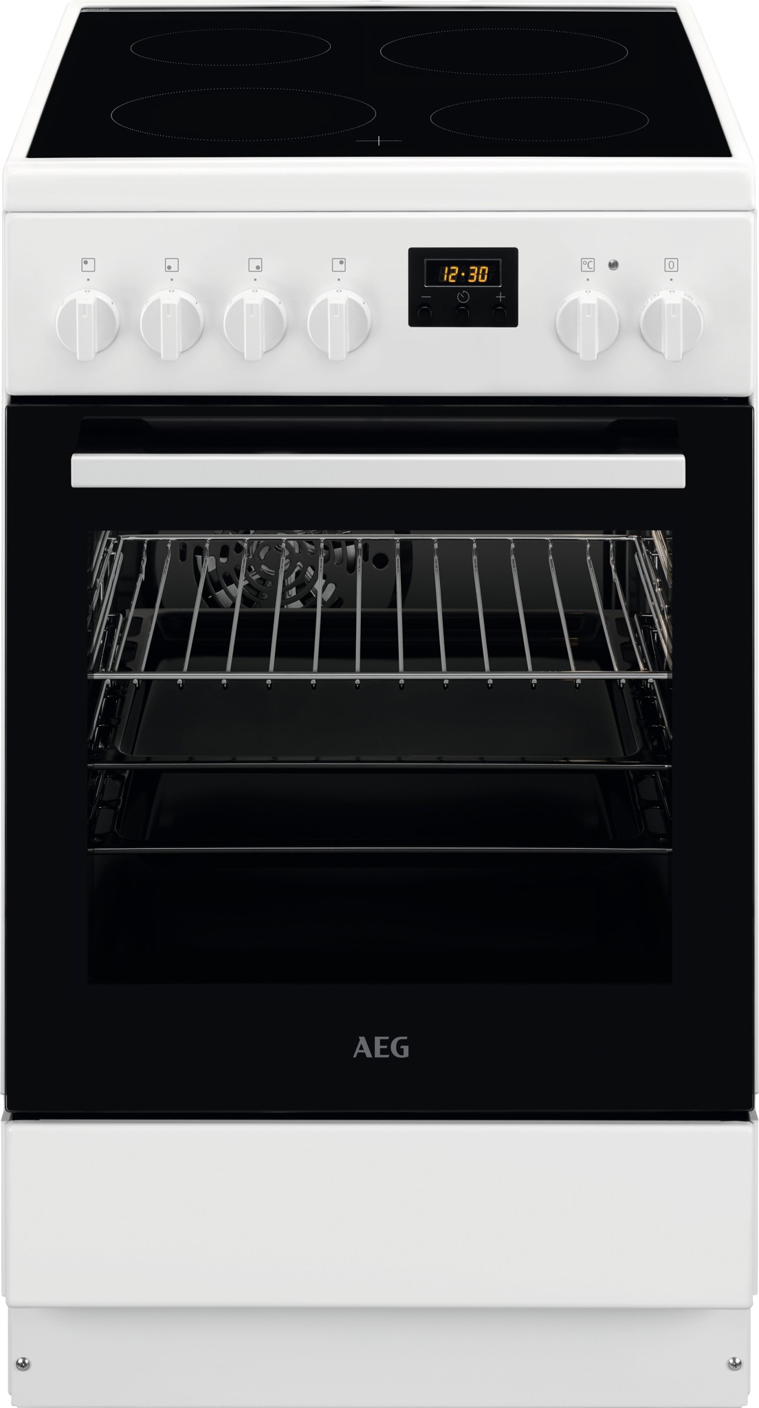 Bild von AEG FEHA5KV112 Standherd Freistehend Weiss SMS (55 cm) 943005714