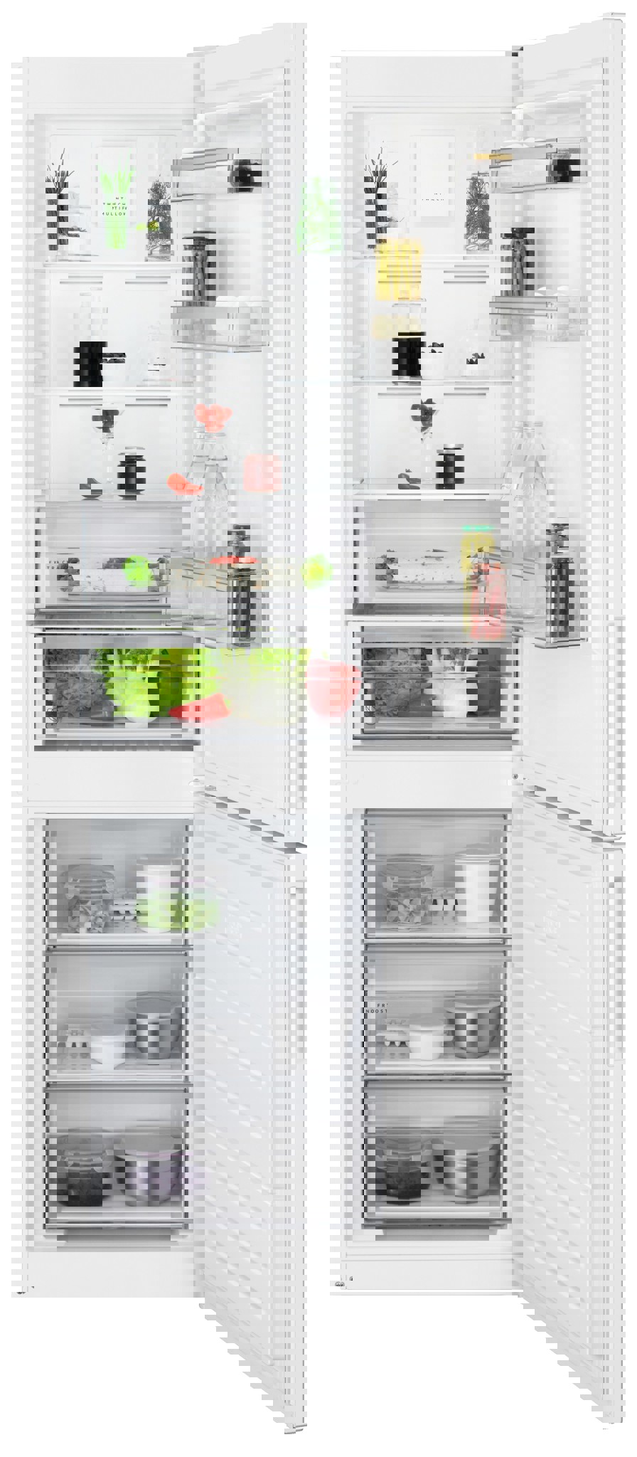 Bild von AEG ABN3202 Kühl-/Gefrierkombination Freistehend SMS (55 cm) 925993617
