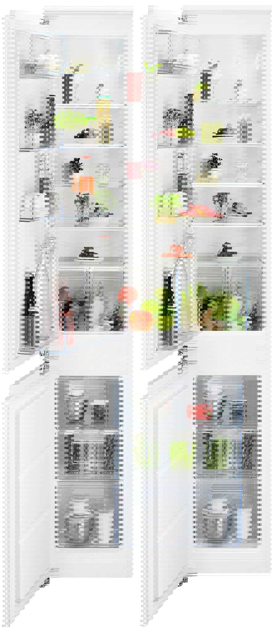 Bild von AEG AIK2650L Kühl-/Gefrierkombination Einbau EURO (60 cm) 925524007