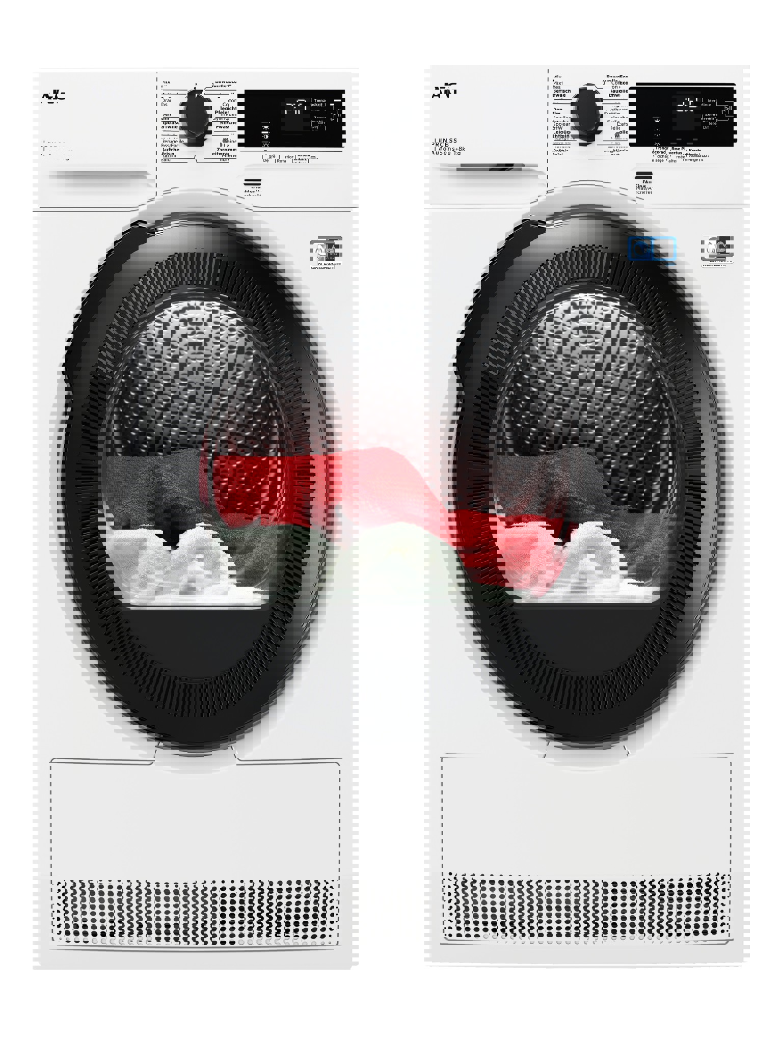 Bild von AEG THE8310 Frontlader Freistehend Weiss 916099853