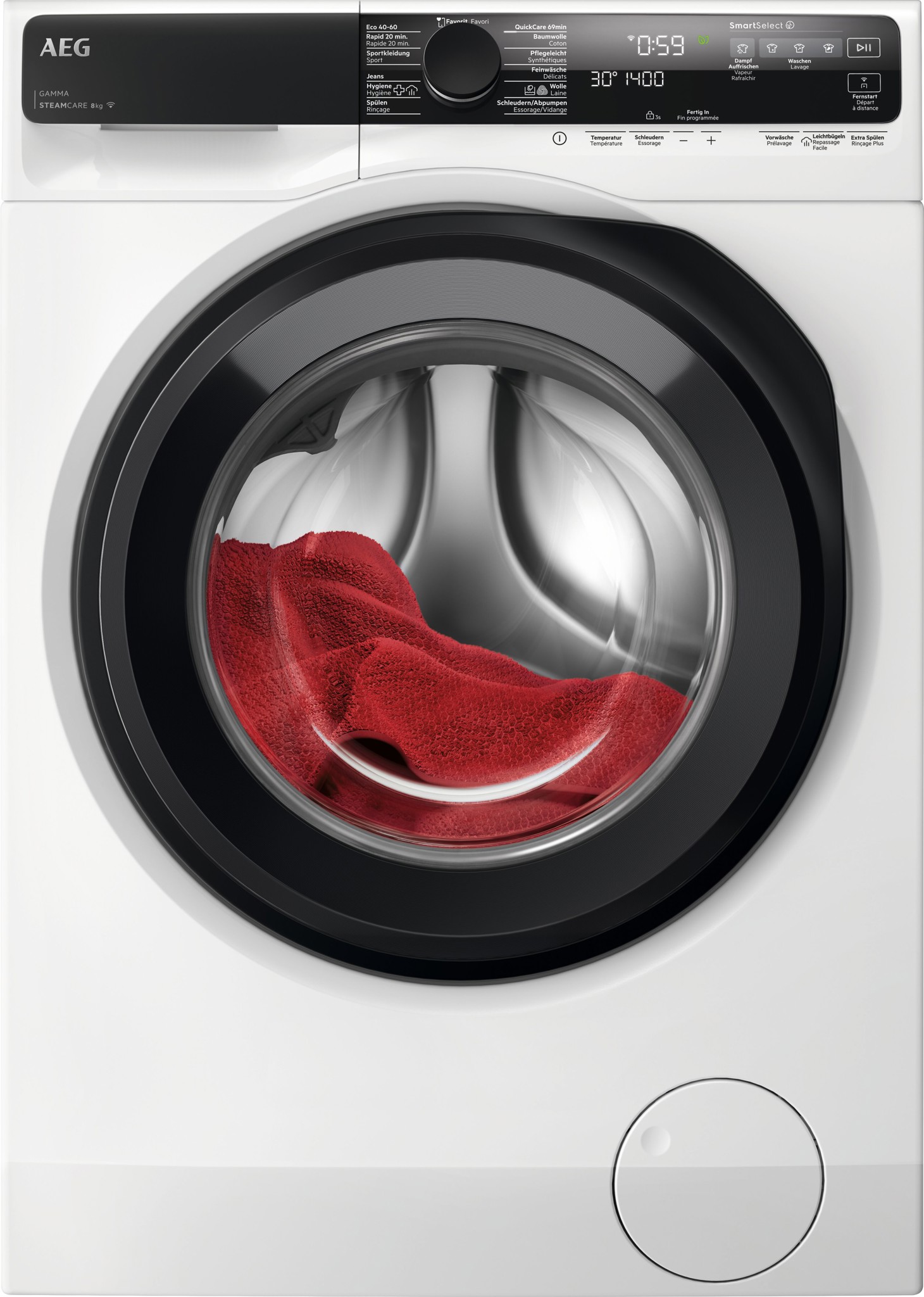 Bild von AEG AWA6GSI10 Frontlader Freistehend Weiss 914485006