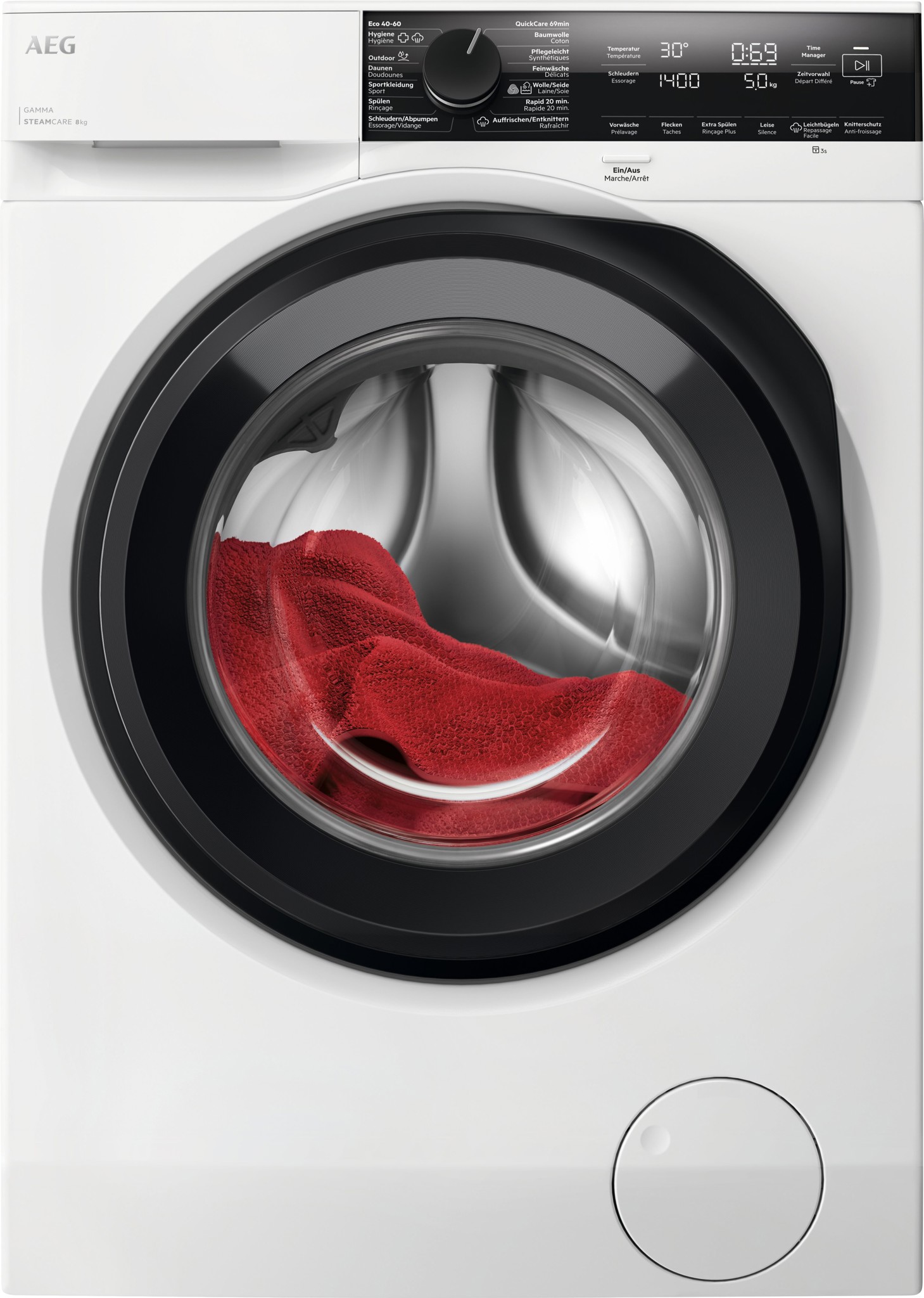 Bild von AEG AWA4GS10 Frontlader Freistehend Weiss 914495007