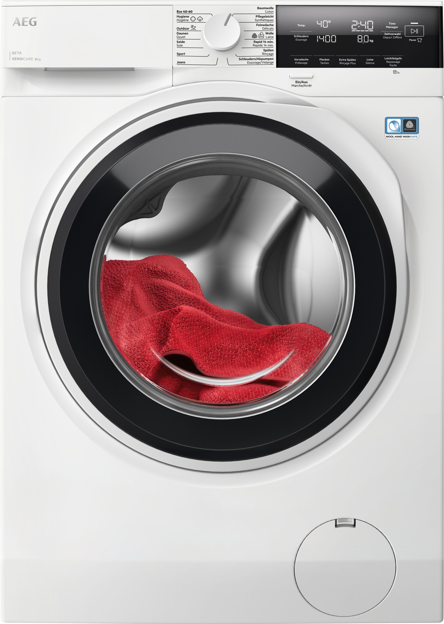 Bild von AEG AWA4B10 Frontlader Freistehend Weiss 914931054