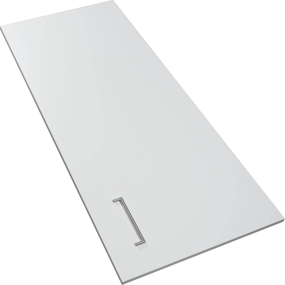 Bild von FORS WFR10-6W M 1 Tür-Holzfront weiss mit 1 Edelstahl-Türgriff 10/6  Weiss