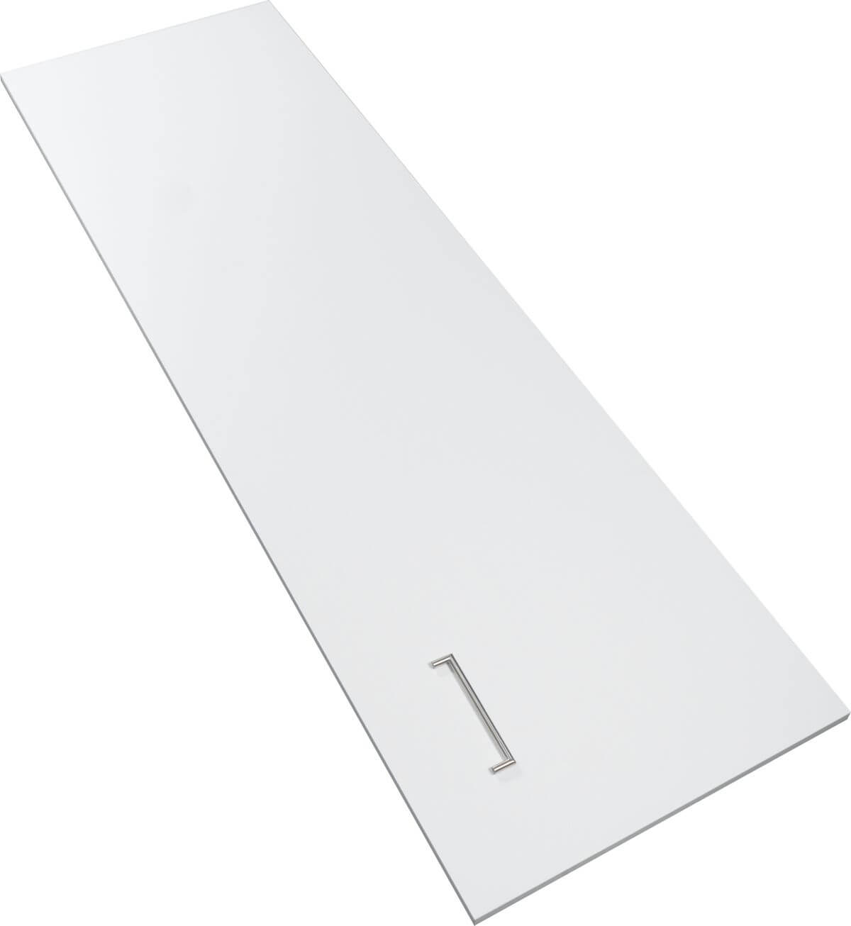 Bild von FORS WFR14-6W M 1 Tür-Holzfront weiss mit 1 Edelstahl-Türgriff 14/6  Weiss