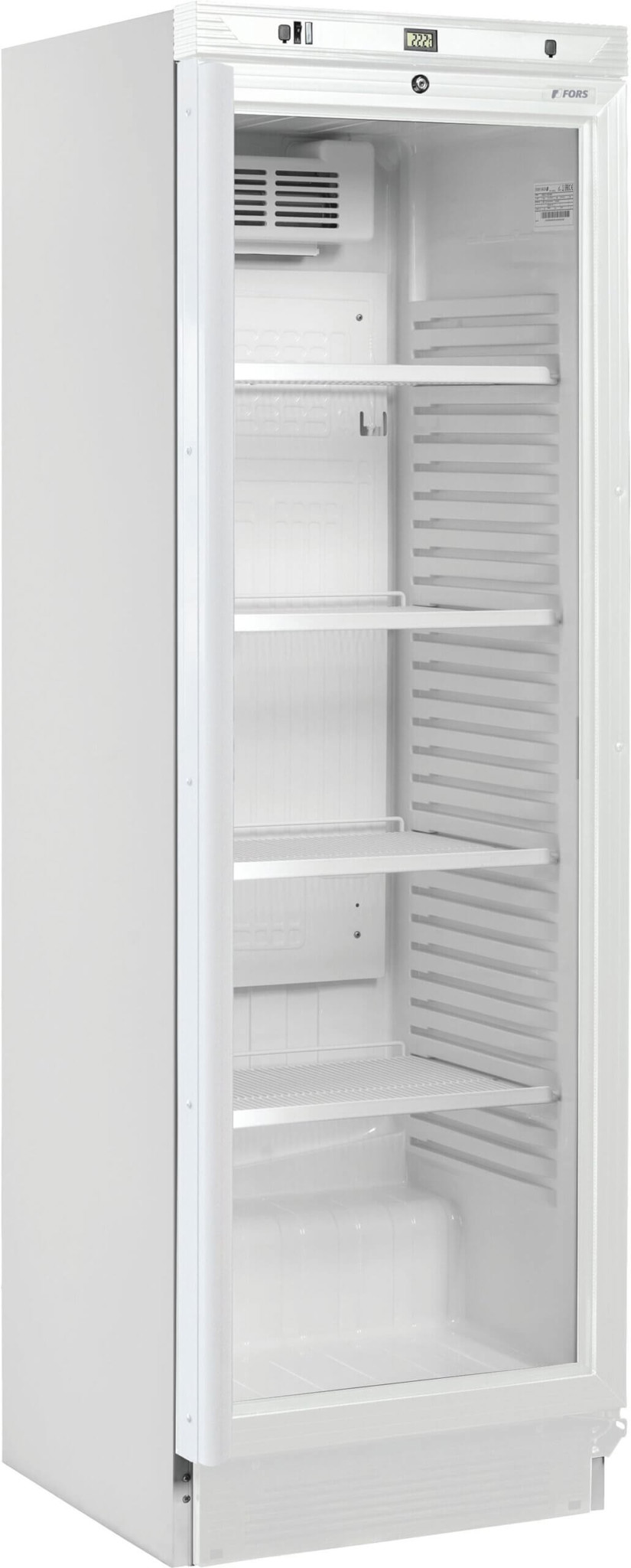 Bild von FORS BCV 4000 WG Getränke-Kühlschrank, Glastür, weiss Bandung rechts fest Weiss