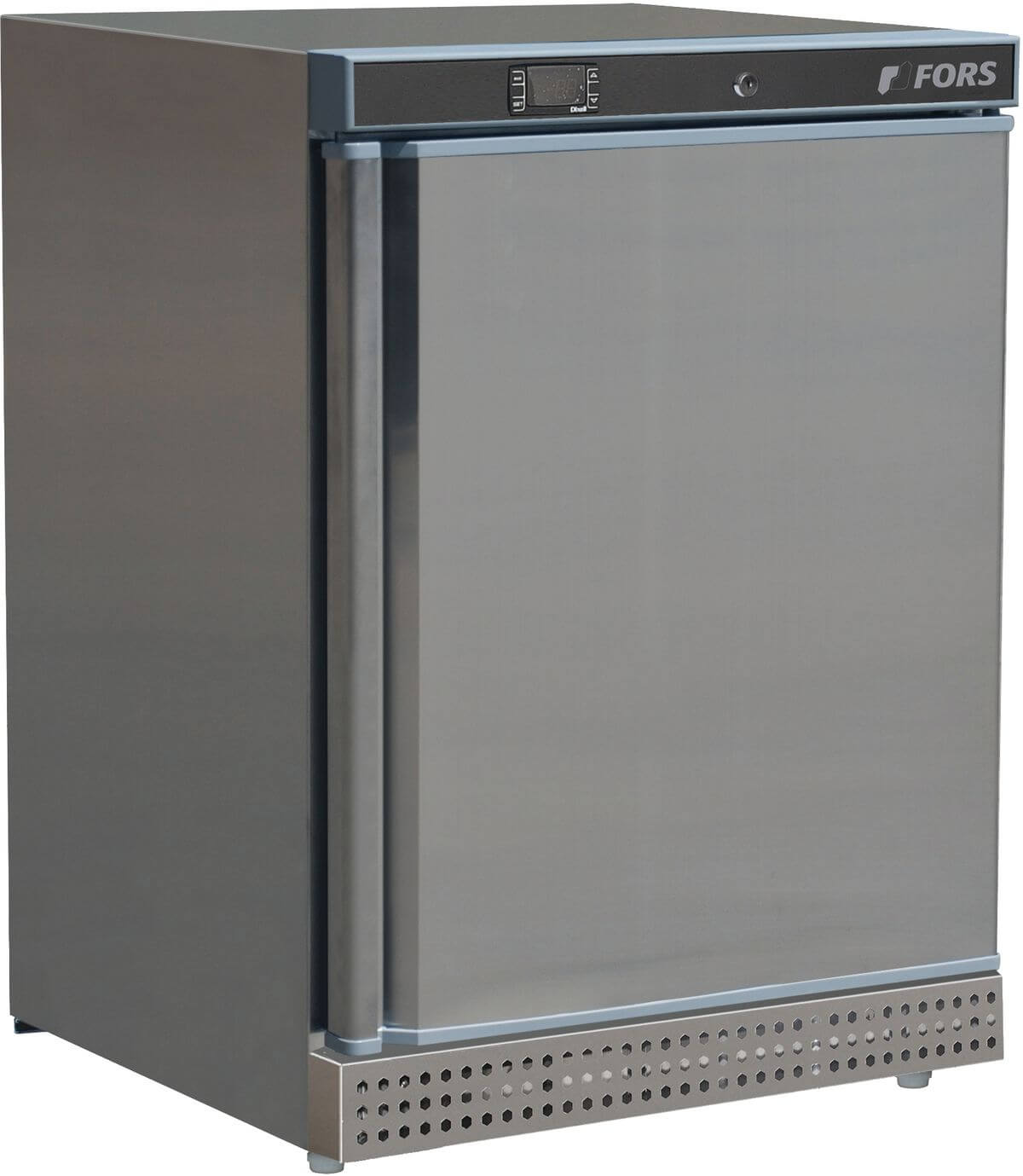 Bild von FORS UCV 1200 ES Gewerbe-Kühlschrank, Volltür, Edelstahl Bandung rechts, wechselbar Edelstahl