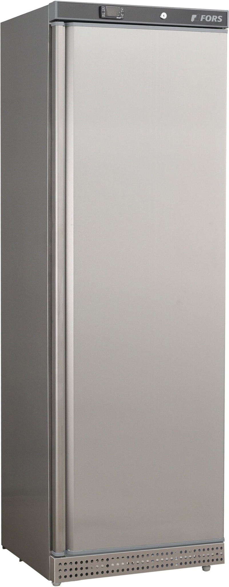 Bild von FORS UCV 4000 ES Getränke- & Gewerbe-Kühlschrank, Volltür, Edelstahl Bandung rechts, wechselbar Edelstahl