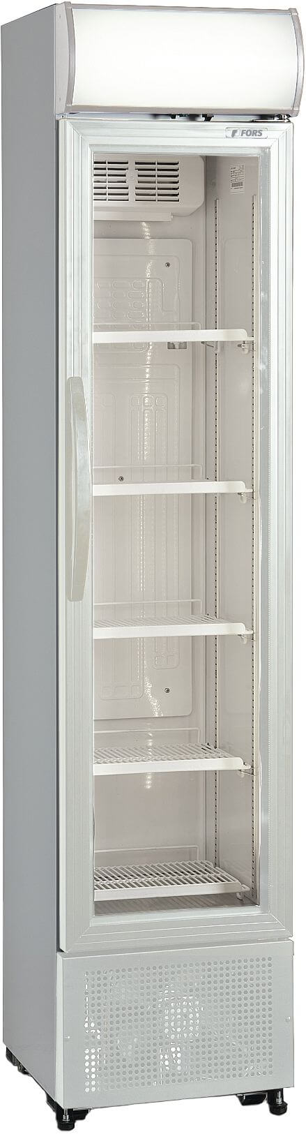 Bild von FORS BCDV 1500 WG Getränke-Kühlschrank, Glastür/Display, weiss Bandung rechts fest Weiss