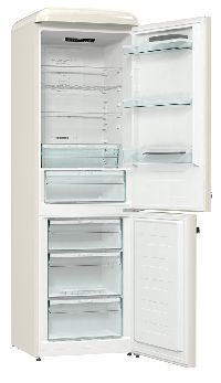 Bild von GORENJE ONRK 619 DC-CH Kühl-/Gefrierkombination Champagne rechts