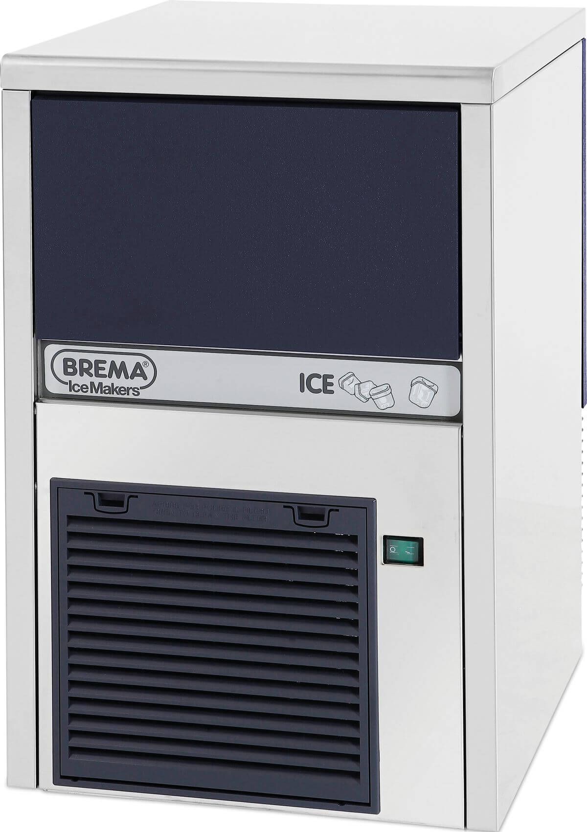 Bild von BREMA CB 246 A HC DP Eiswürfelautomat  Edelstahl