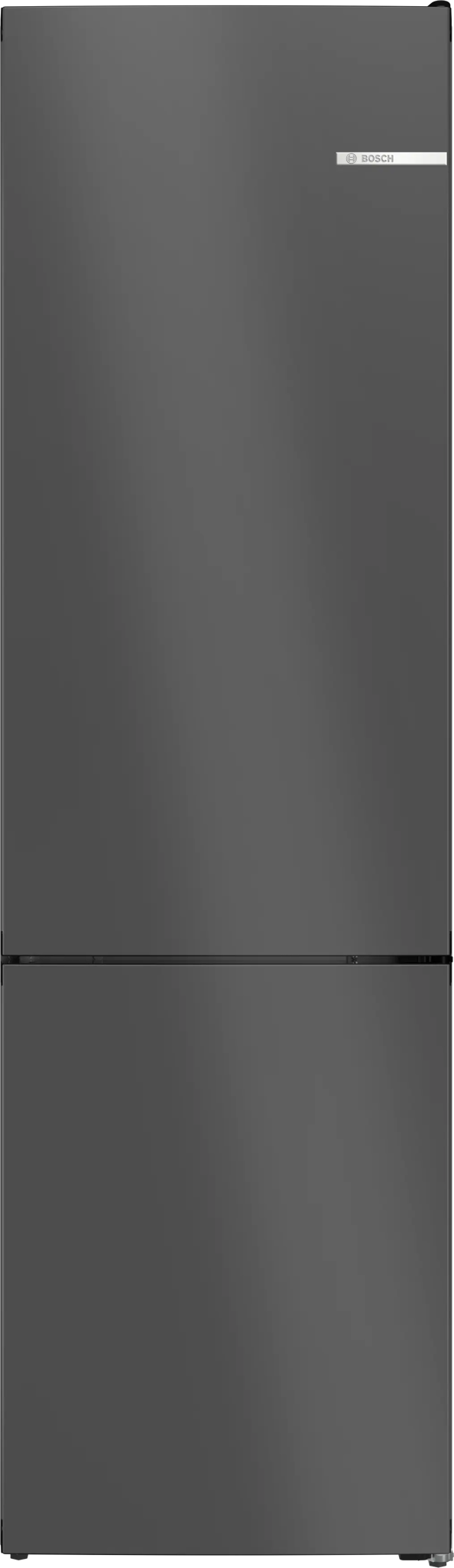 Bild von Bosch KGN39OCAF Serie 4, Freistehende Kühl-Gefrier-Kombination mit Gefrierbereich unten, 203 x 60 cm, Anthracite Steel