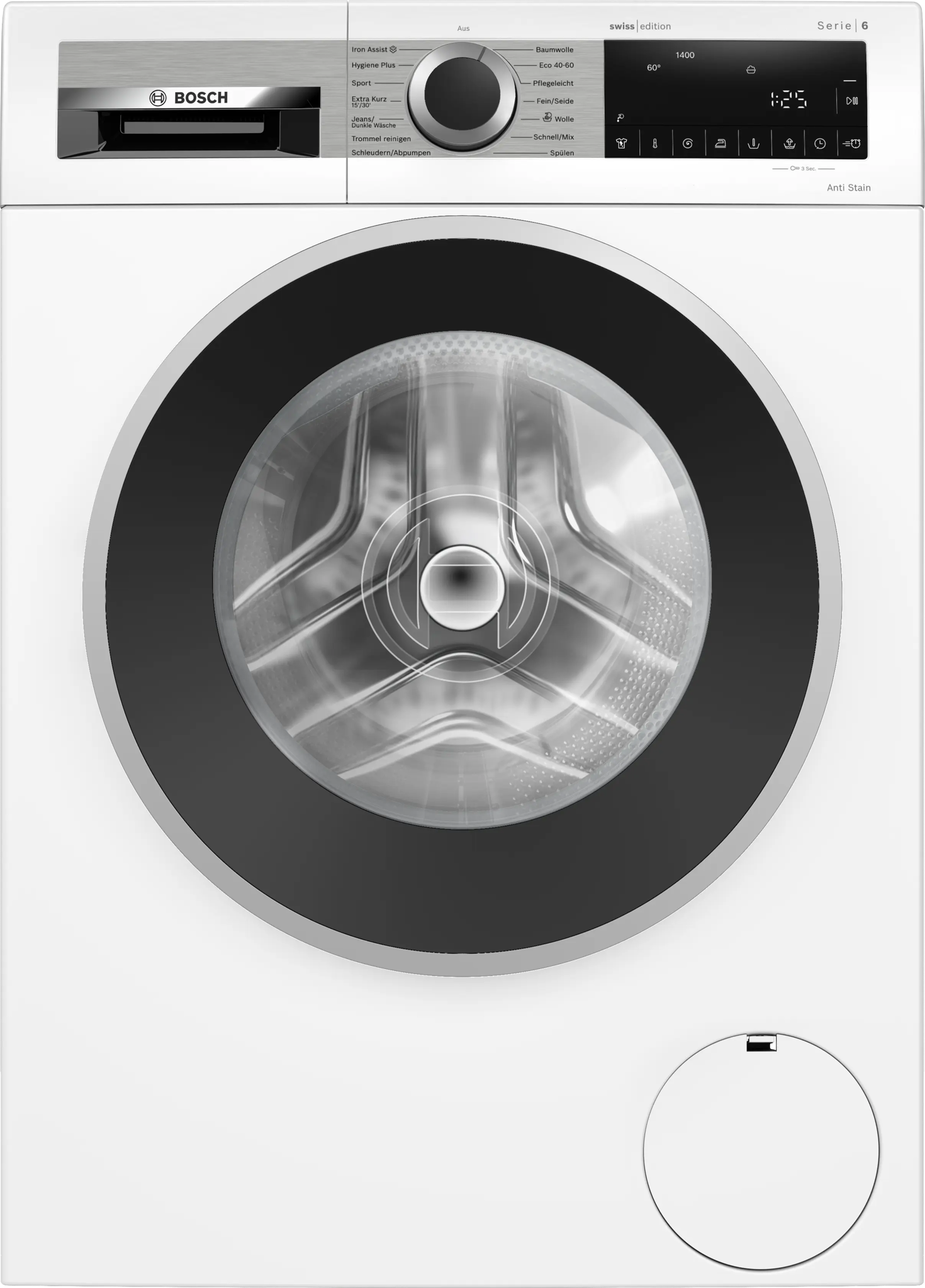 Bild von Bosch WGG244Z2CH Serie 6, Waschmaschine, Frontloader, 9 kg, 1400 U/min.