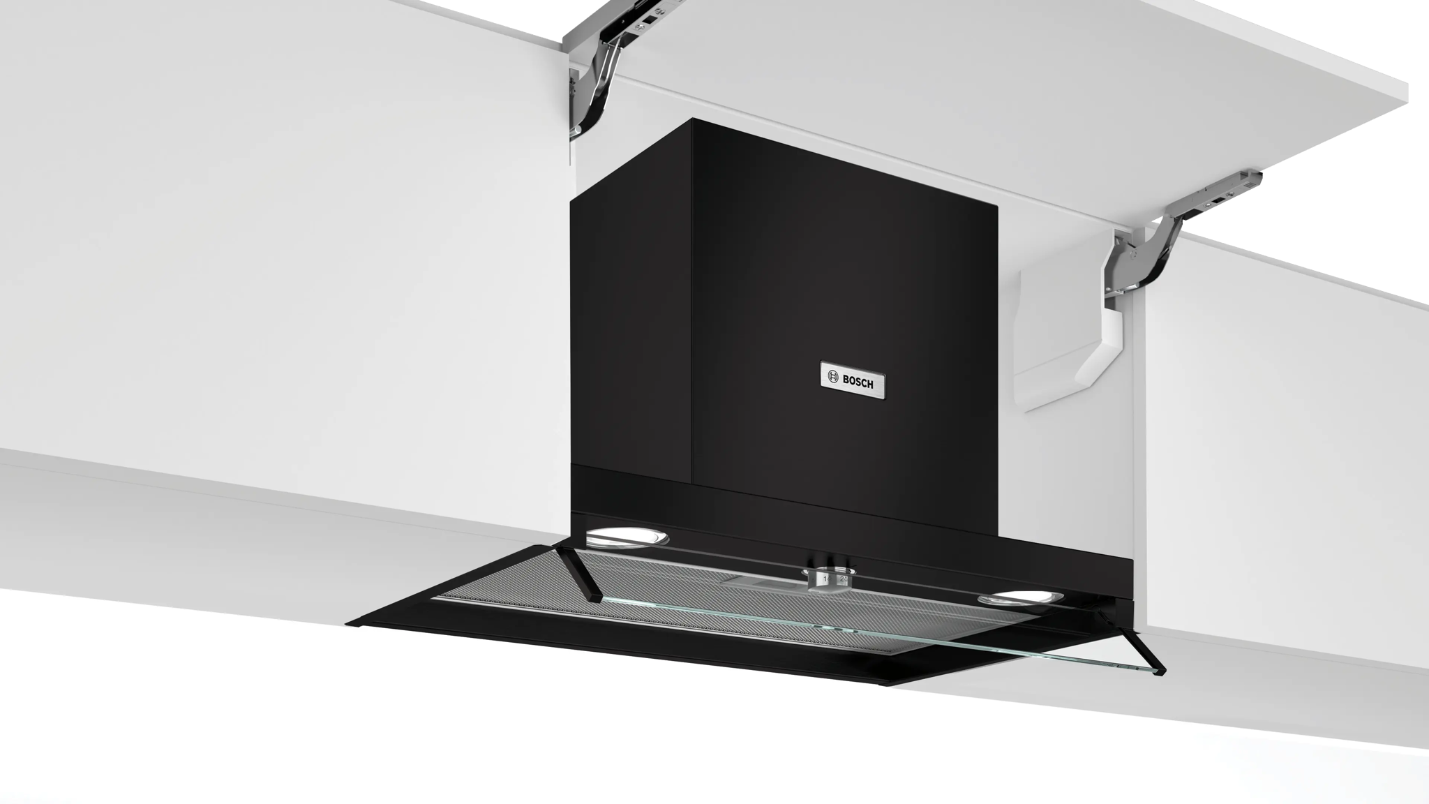 Bild von Bosch DBB66AF60 Serie 4, Integrierte Designhaube, 60 cm, Klarglas