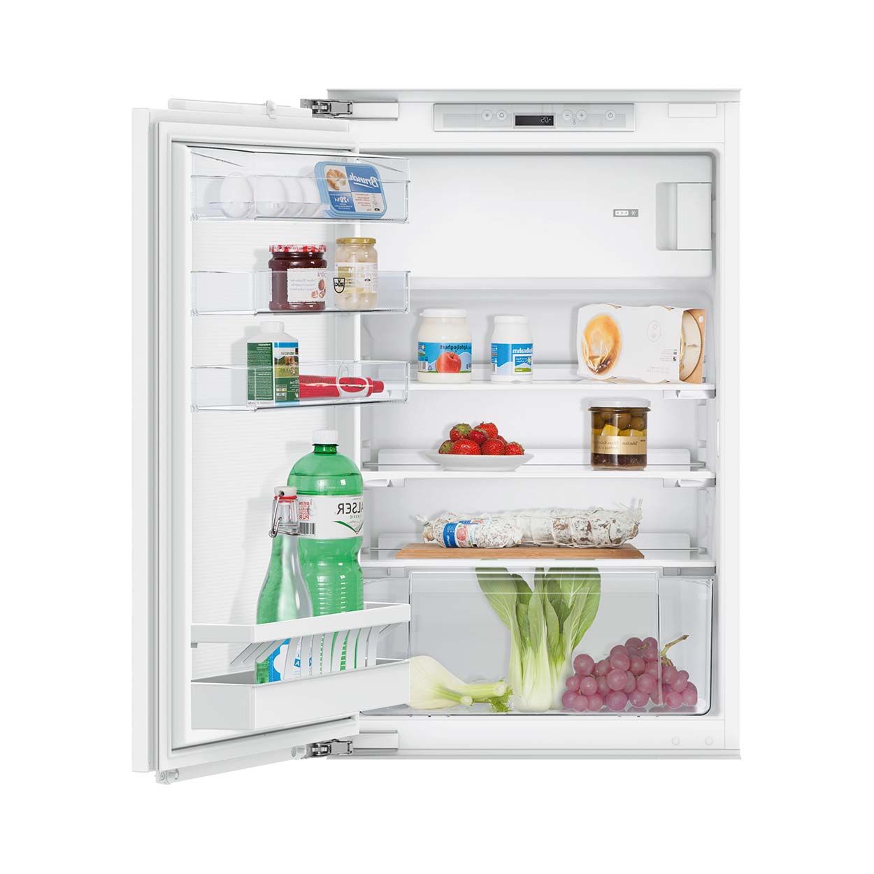 Bild von SIBIR 517109 Ideal Kühlschrank mit Gefrierfach Weiss links