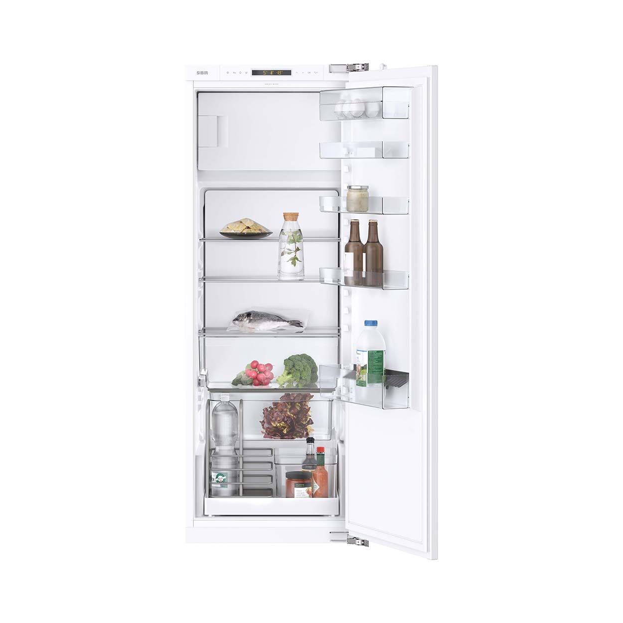 Bild von SIBIR 517986 Grande Kühlschrank mit Gefrierfach vollintegrierbar rechts