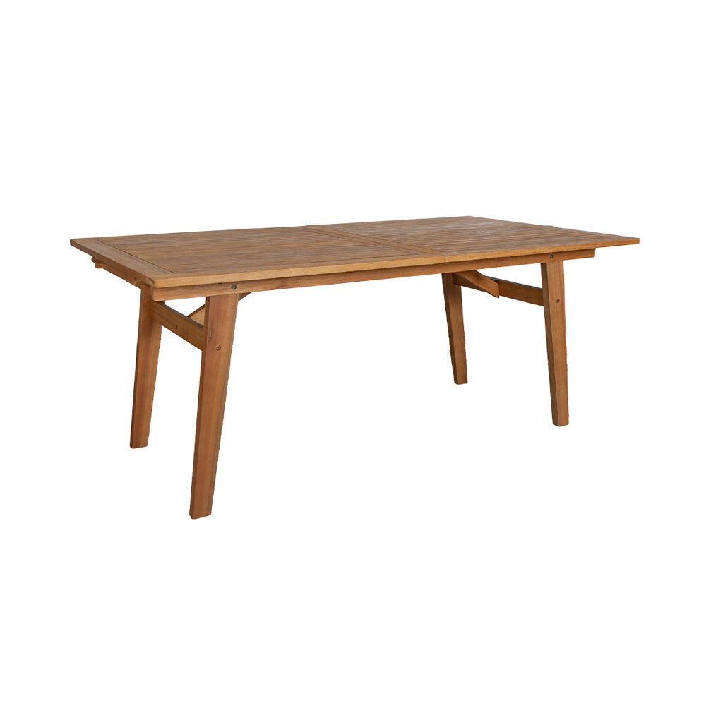 Bild von CONTINI Gartentisch erweiterbar 180/230x100x 74cm Eucalyptus