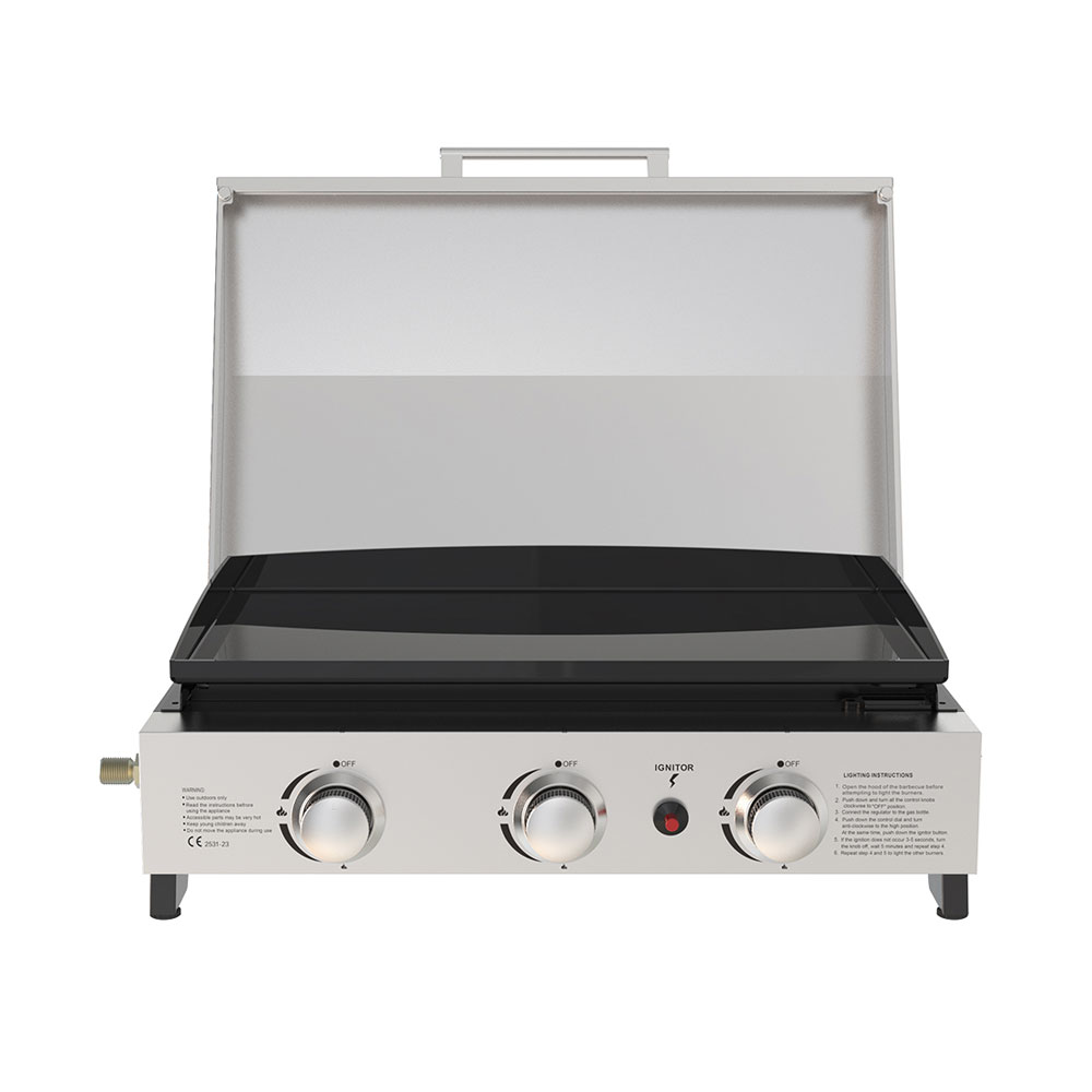 Bild von Plancha Plattengasgrill