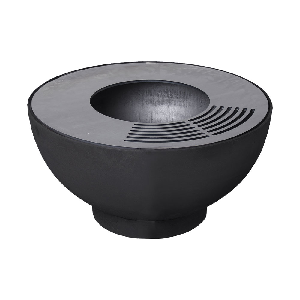Bild von Mr. Grill Feuerschale mit Grillring
