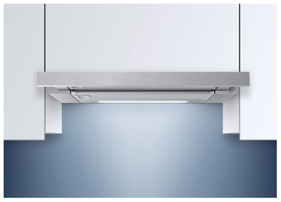 Bild von SIBIR 511424 DFN5 Dunstabzugshaube Einbau ChromeClass