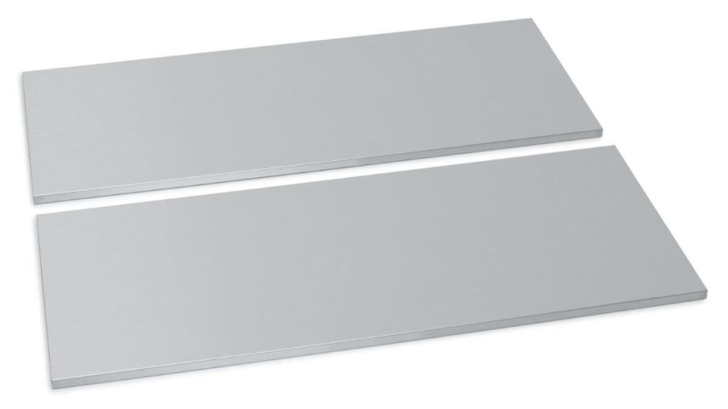 Bild von LIEBHERR 9900335 Edelstahl Türfronten Kühlteil 2 Stk. (213cm) 