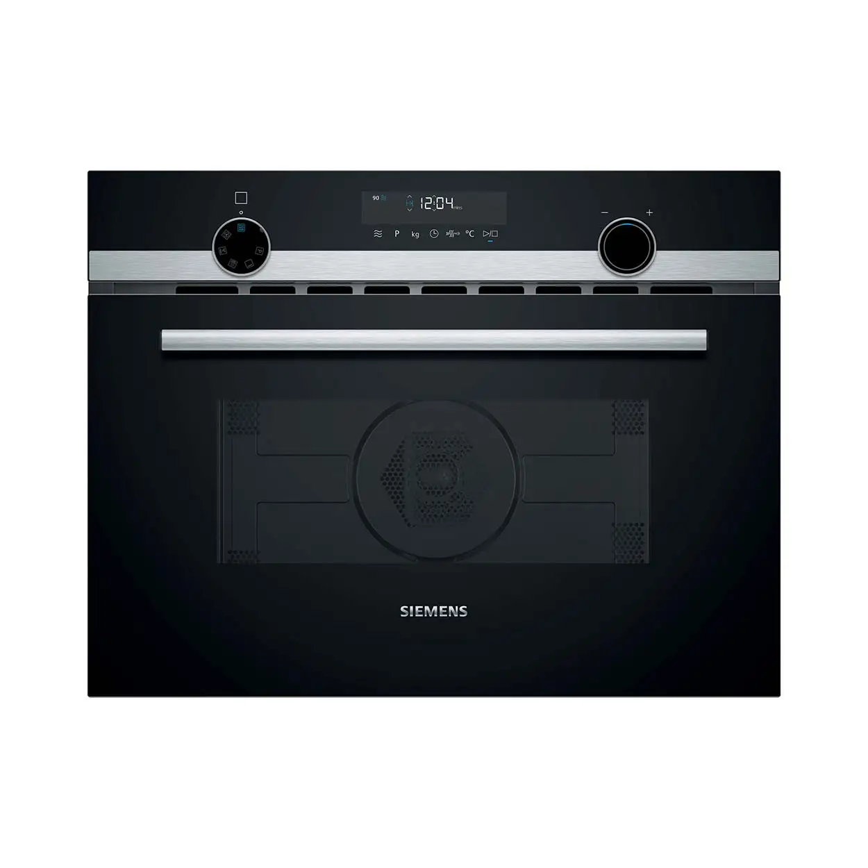 Bild von Siemens CM585AGS1 iQ500 Einbau Mikrowelle mit Heissluft 60 x 45 cm, Edelstahl