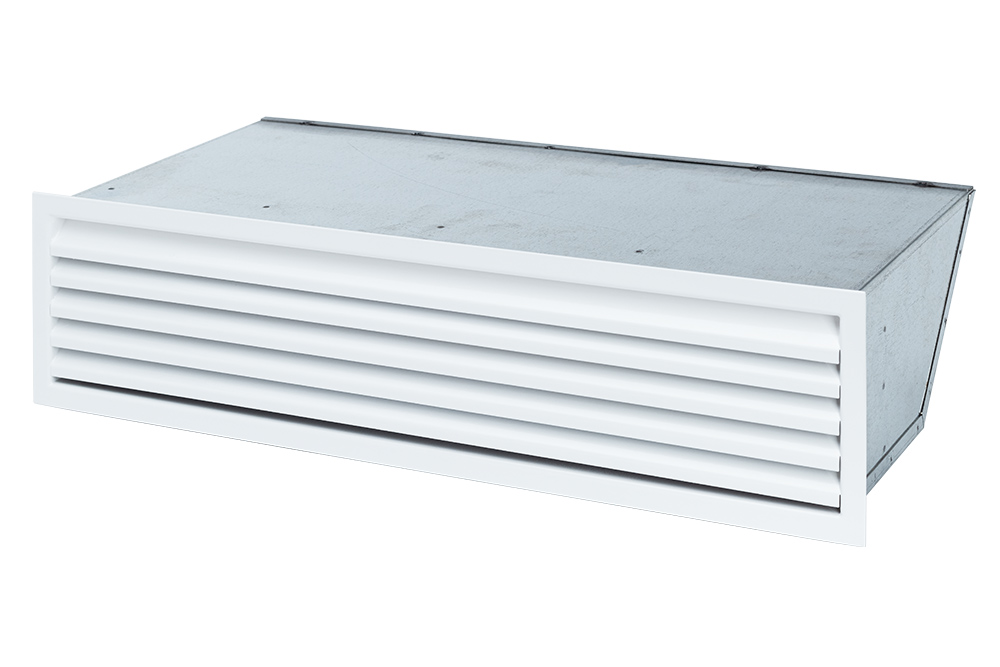 Bild von Wesco Umluftfiltergehäuse weiss, WESCO-Aktiv 51 x 11 cm ø 150 mm, 4000395