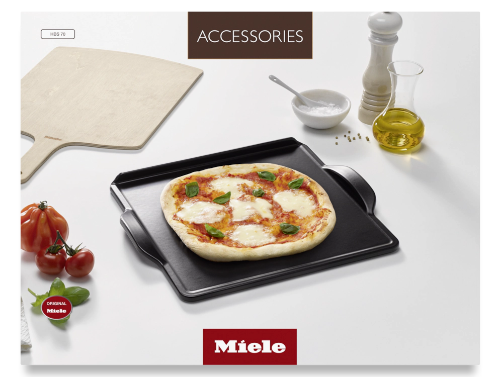 Bild von MIELE HBS 70 Gourmet Back- und Pizzastein