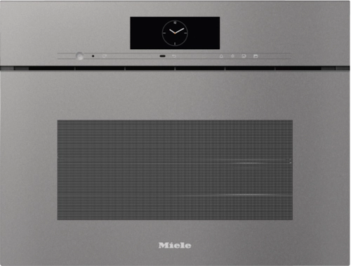 Bild von MIELE DGC 7845-60 HCX Pro Griffloser Kompakt-Dampfbackofen Graphitgrau