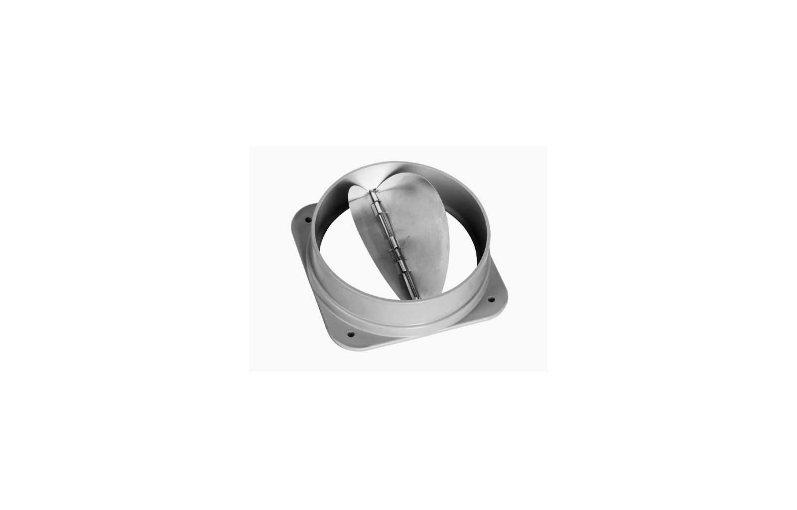 Bild von WESCO Stutzen ø 125 mm mit Rückstauklappe